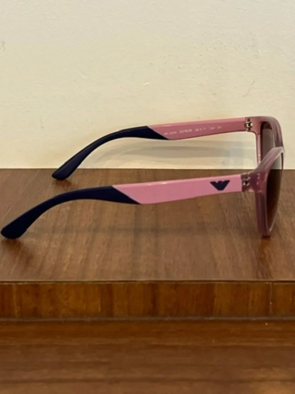 Emporio Armani EK4003 Pink/Purple Sunglasses, 5376/46, 48-17-125 2N